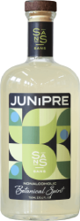 A bottle of Sans Junipre NA Botanical Spirit
