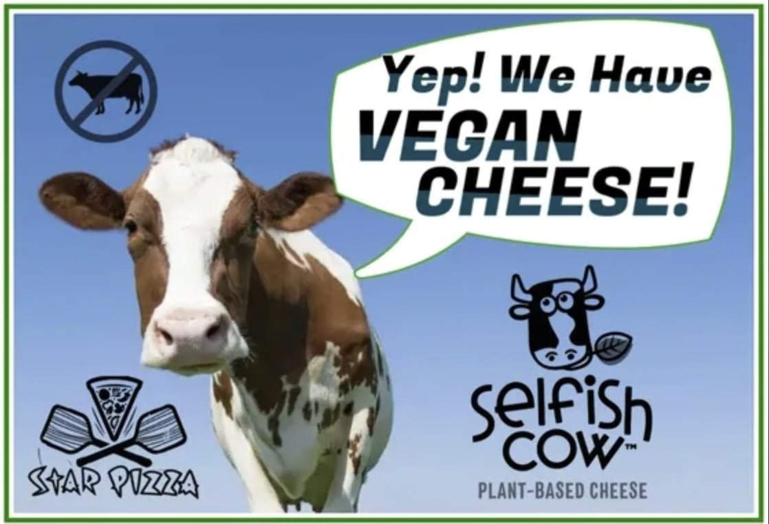 Yep! We have vegan cheese