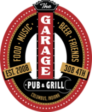 The Garage Pub and Grill logo top - Homepage