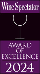 Wine Spectator - Award of excellence 2024