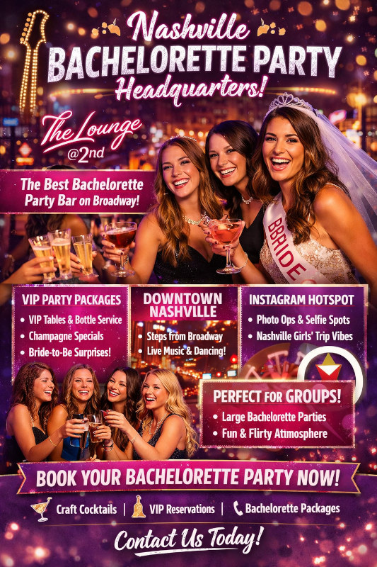 Nashville Bachelorette party Headquarters