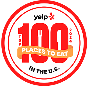 Yelp top 100 places to eat in US
