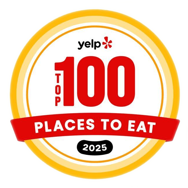 Yelp top 100 places to eat for 2025