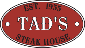 Tad's Steakhouse logo top - Homepage