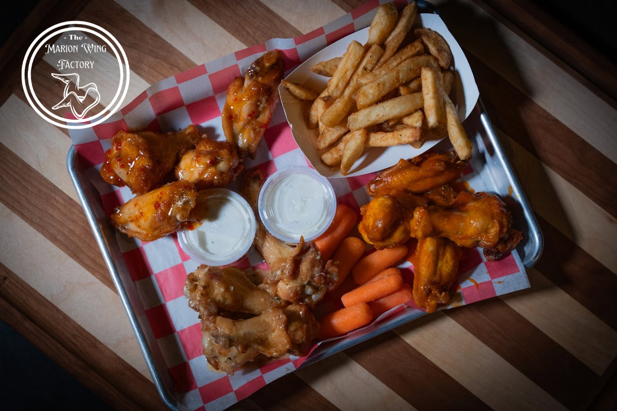 The Marion Wing Factory logo