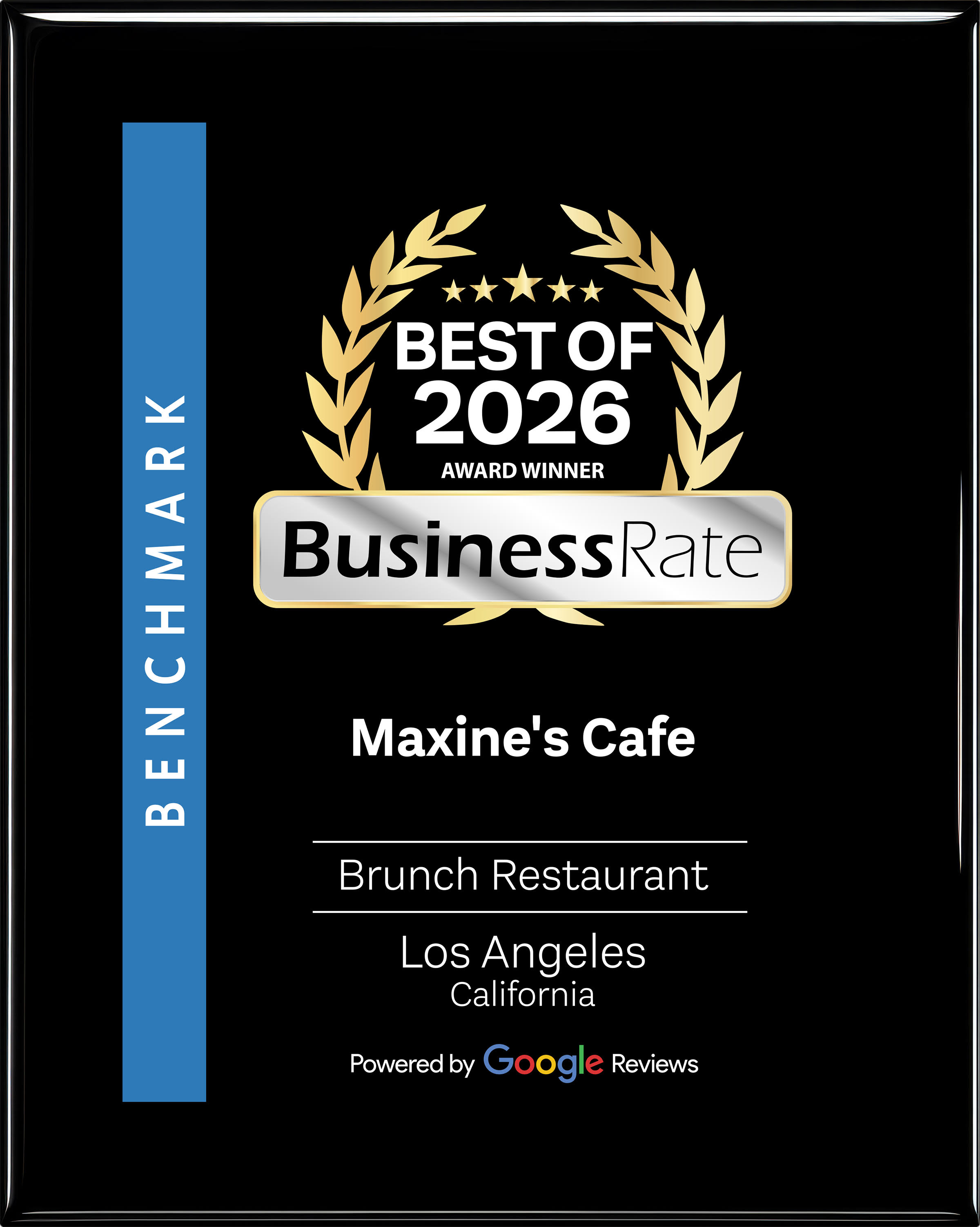 BusinessRate Best of 2026 Award