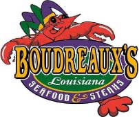 Boudreaux's Louisiana Seafood & Steaks logo top - Homepage