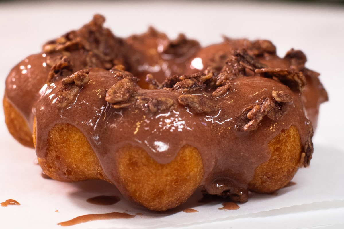 Chocolate Mochi Donut