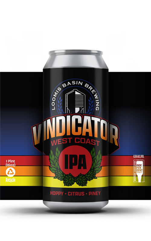 Vindicator West Coast IPA Can