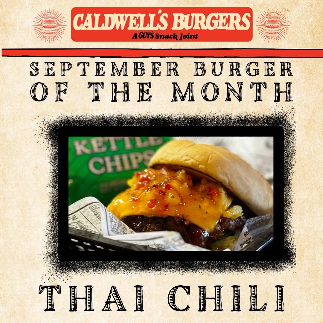 September burger of the month