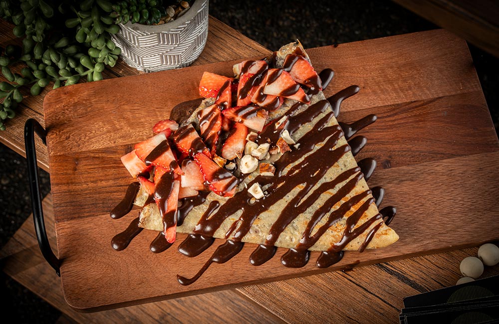 nutella strawberry photo