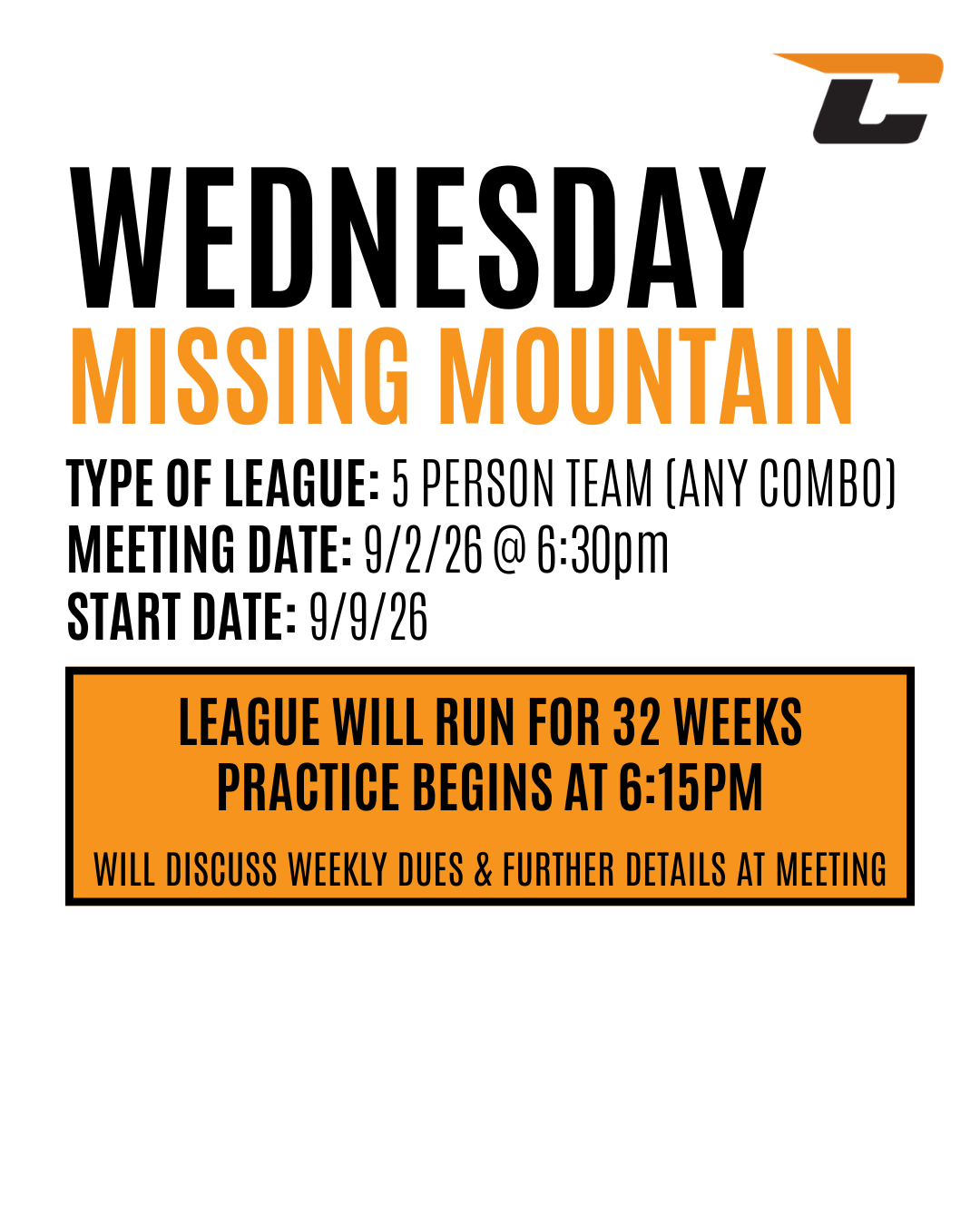 Wednesday Missing Mountain