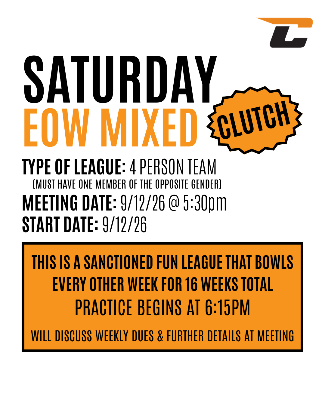 Saturday Eow Mixed Clutch