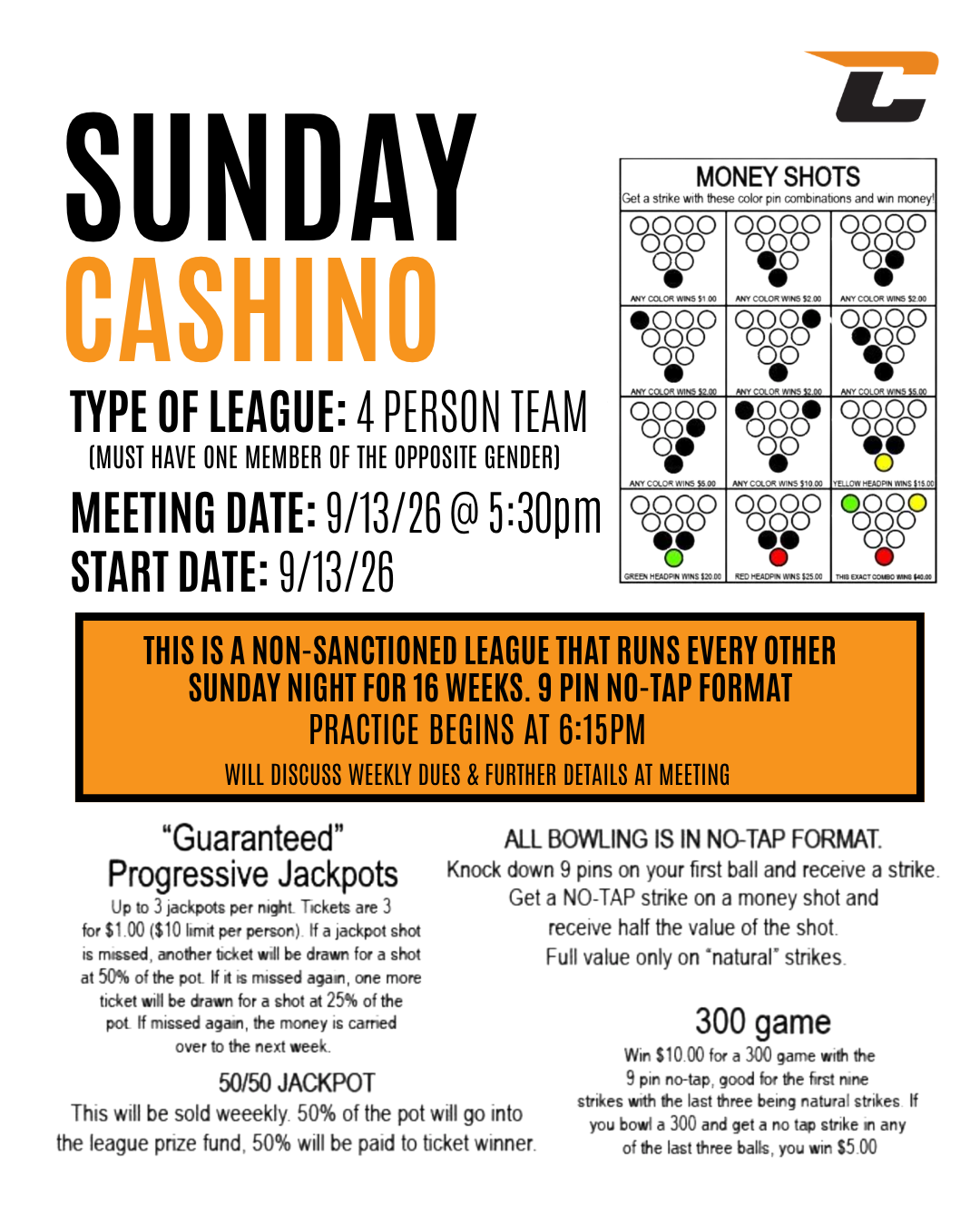 Sunday Cashino