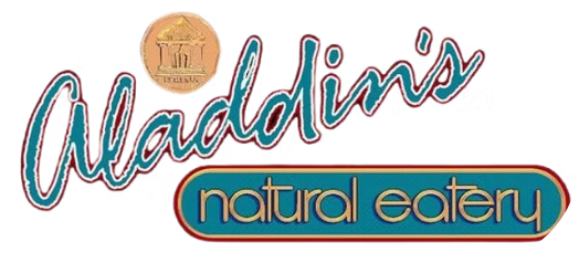 Aladdin's Natural Eatery logo top - Homepage