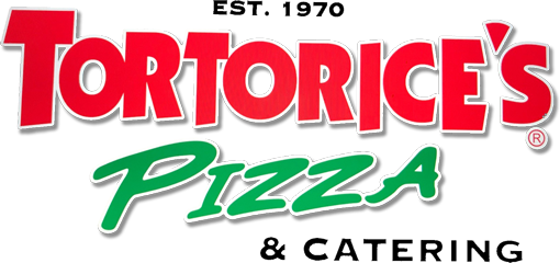 Tortorice’s Pizza and Catering logo scroll