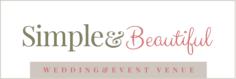 Simple & Beautiful; BK Wedding & Event Venue logo top - Homepage
