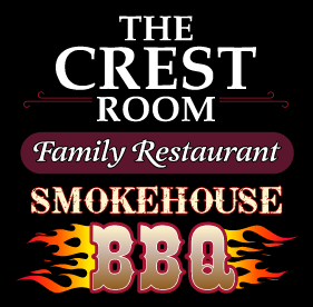 The Crest Room logo top - Homepage
