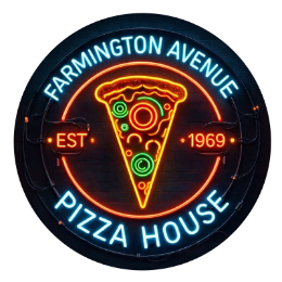 Farmington Ave Pizza House logo top - Homepage
