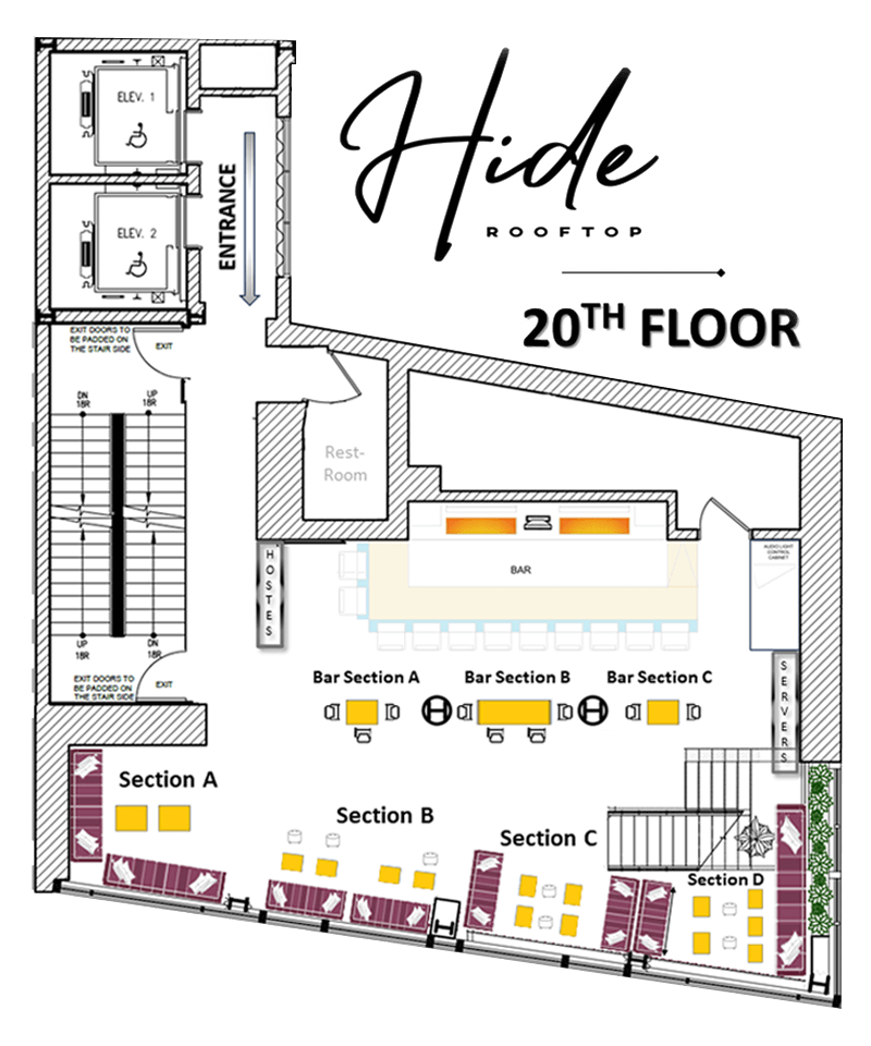 plan of the 20th floor