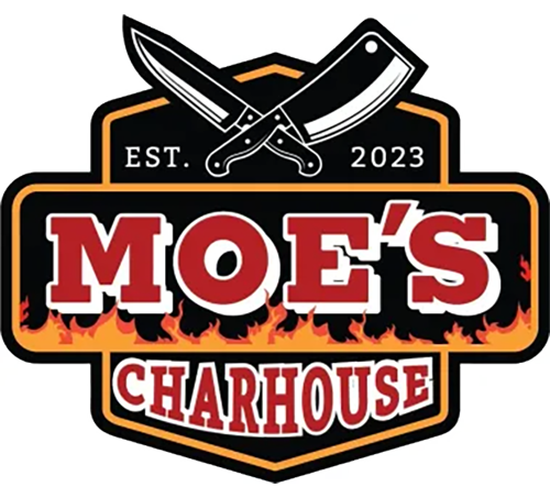 Moe's Char House logo top - Homepage