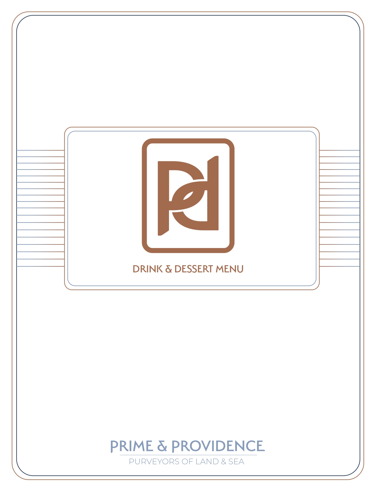 Drink menu page 1