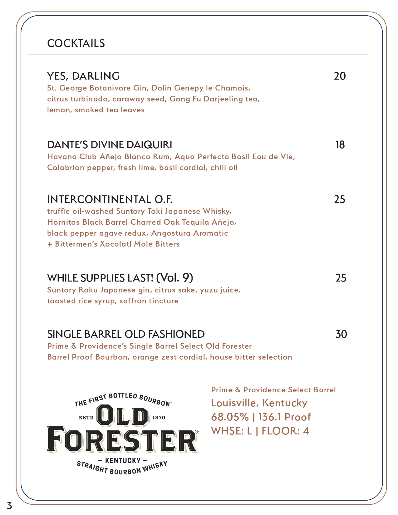 Drink menu page 6