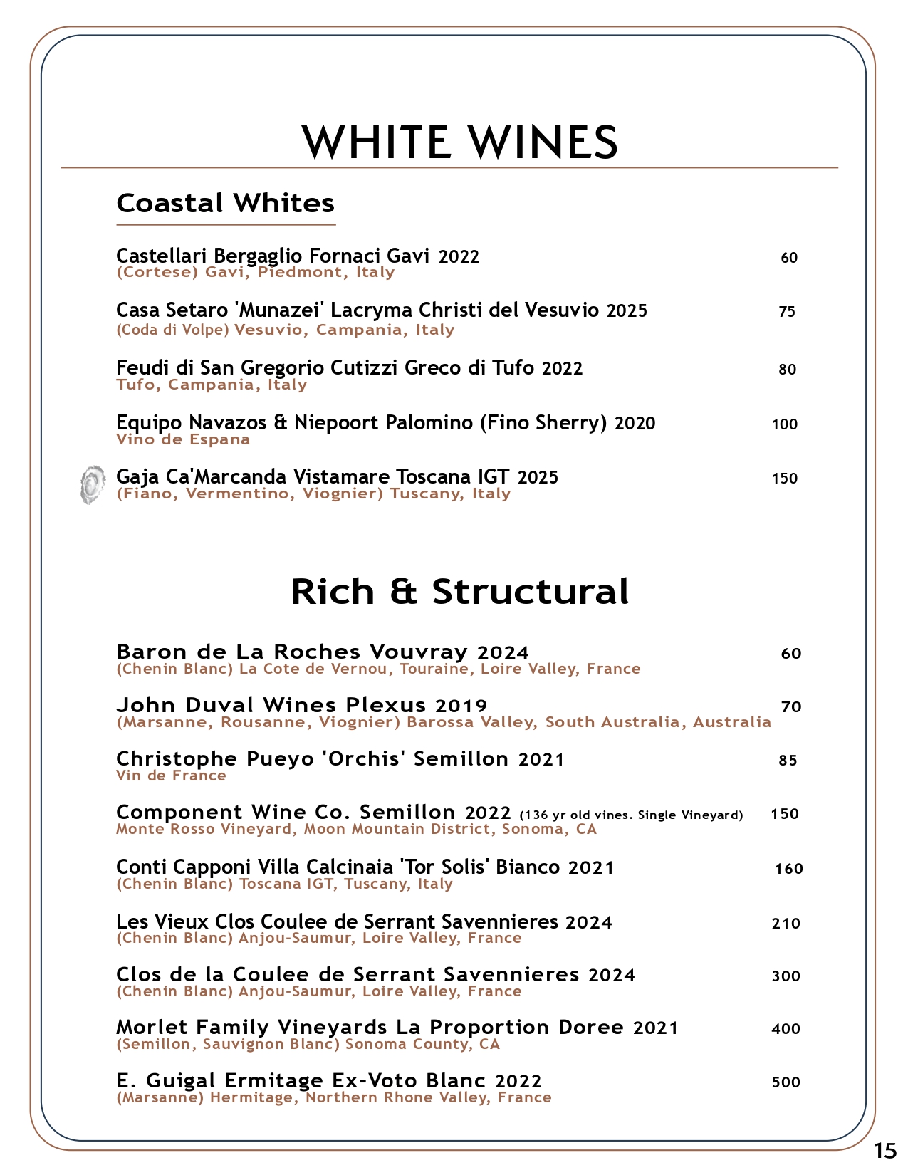 Drink menu page 14