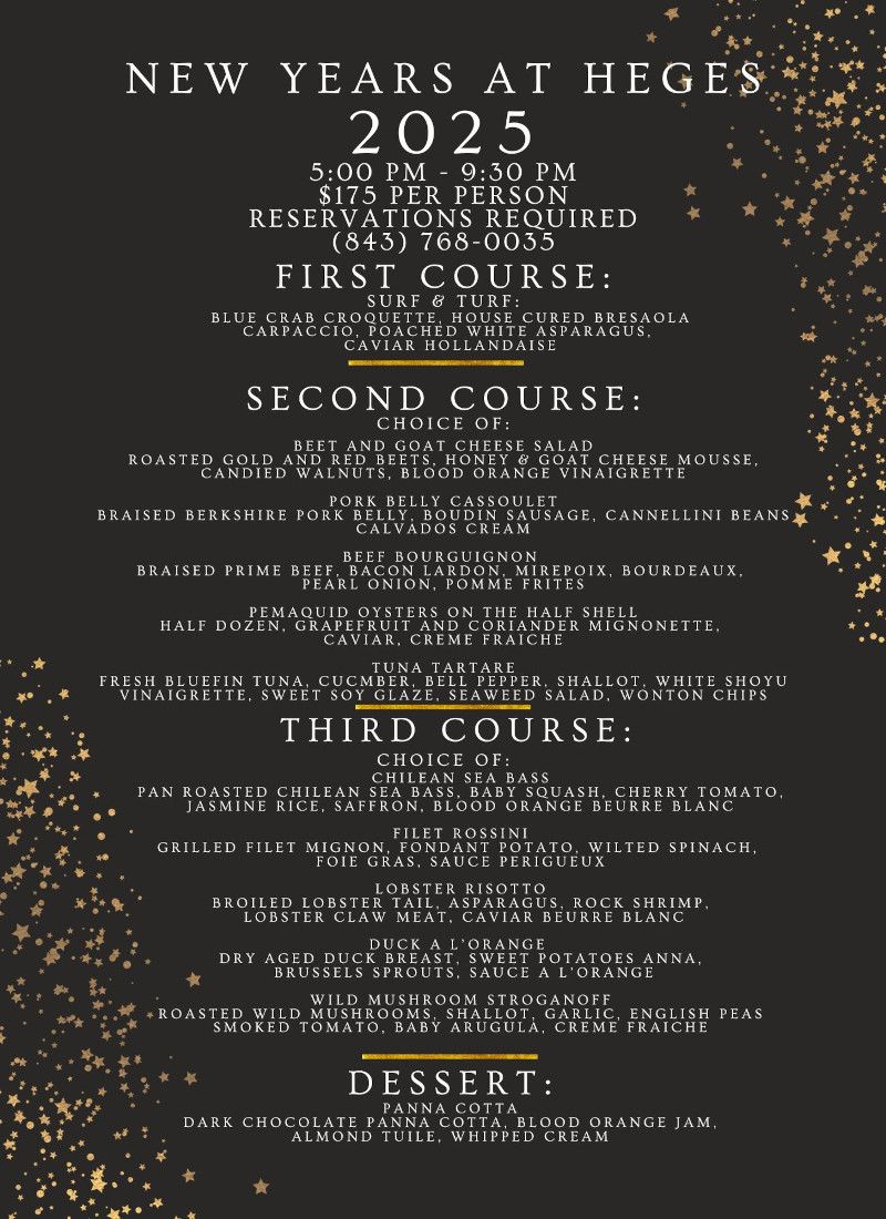 new years at heges 2025