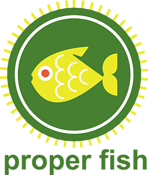Proper Fish logo top - Homepage