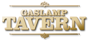 Gaslamp Tavern logo scroll