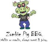 Zombie Pig BBQ logo top - Homepage