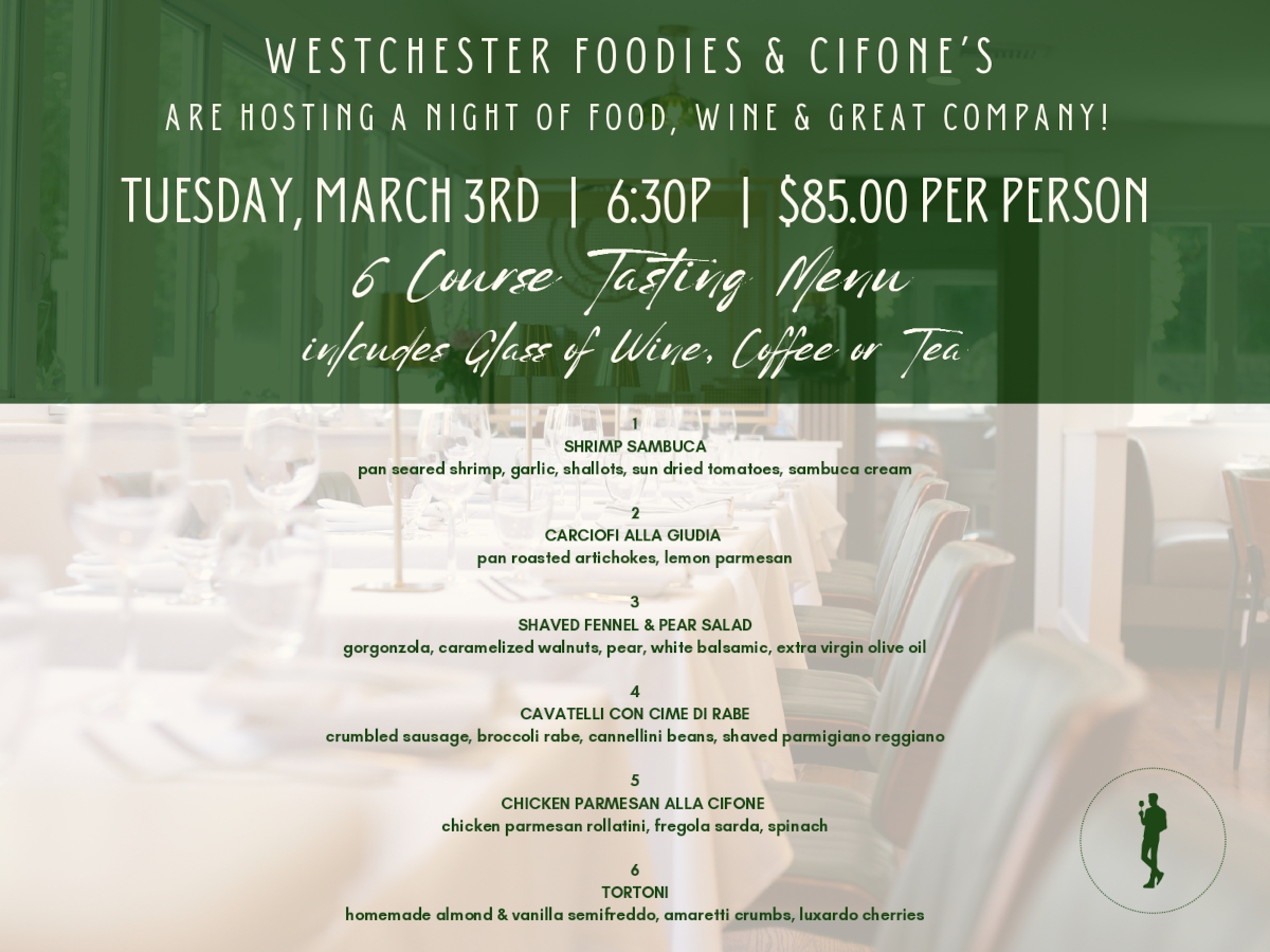 Cifones Holiday Catering Menu