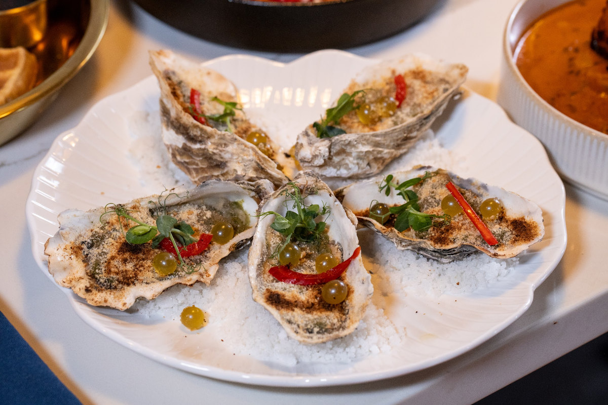 Baked Masala Oyster