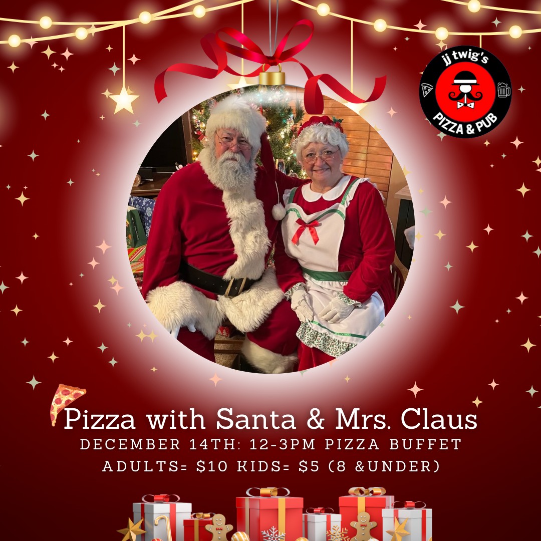 Pizza with Santa & Mrs. Claus