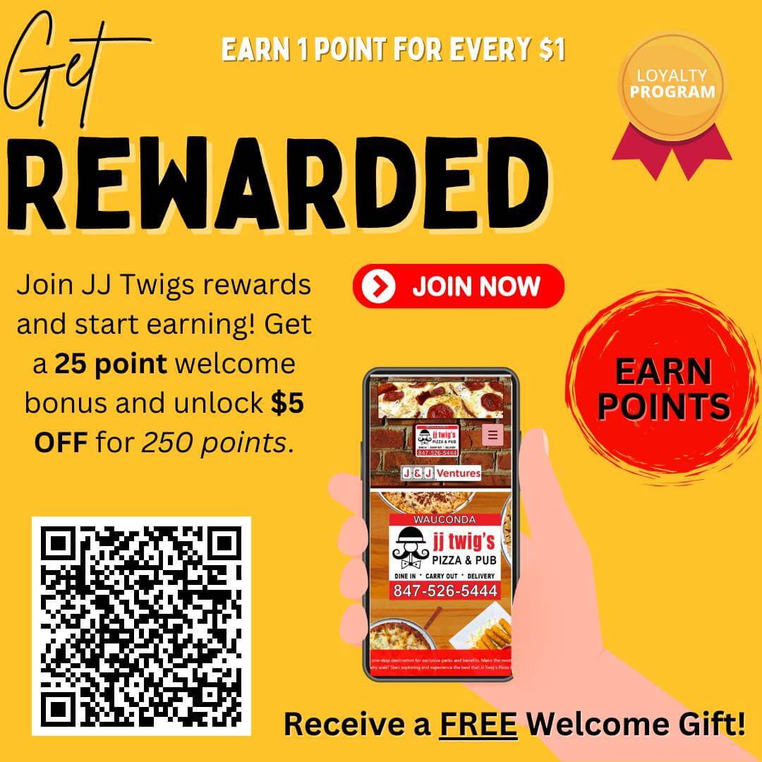 'Get rewarded' flyer