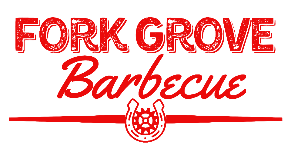 Fork Grove Barbecue logo scroll - Homepage