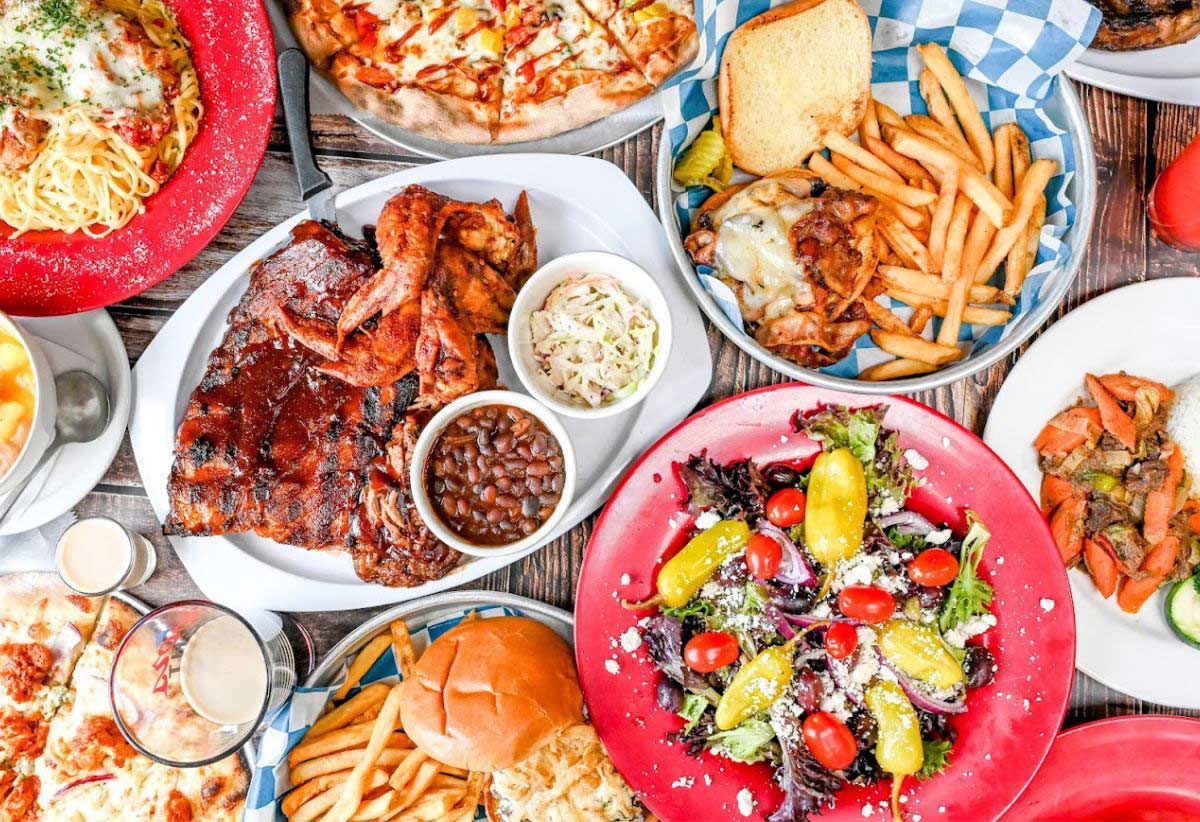 Ruby's Wood Grill Food Menu