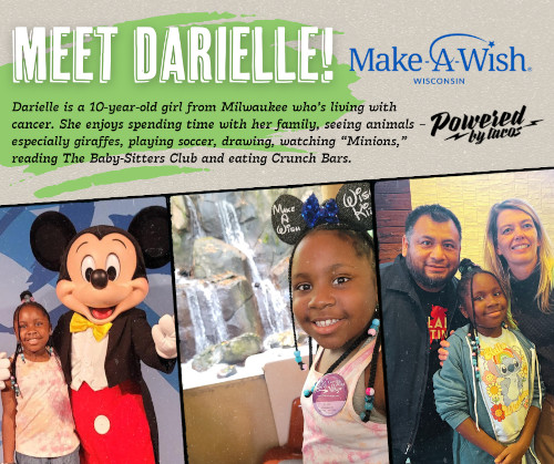 Meet Darielle - make a wish poster