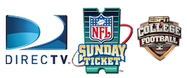 Direct TV, Sunday Ticket, College Football channels