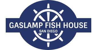 Gaslamp Fish House logo scroll - Homepage