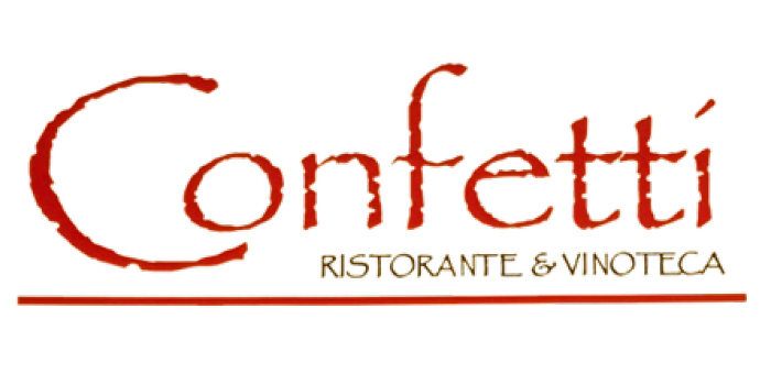 Confetti Ristorante logo top - Homepage