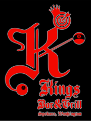 Kings Bar + Grill logo top - Homepage