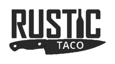 Rustic Taco logo scroll - Homepage