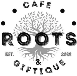 Roots Cafe & Giftique logo top - Homepage