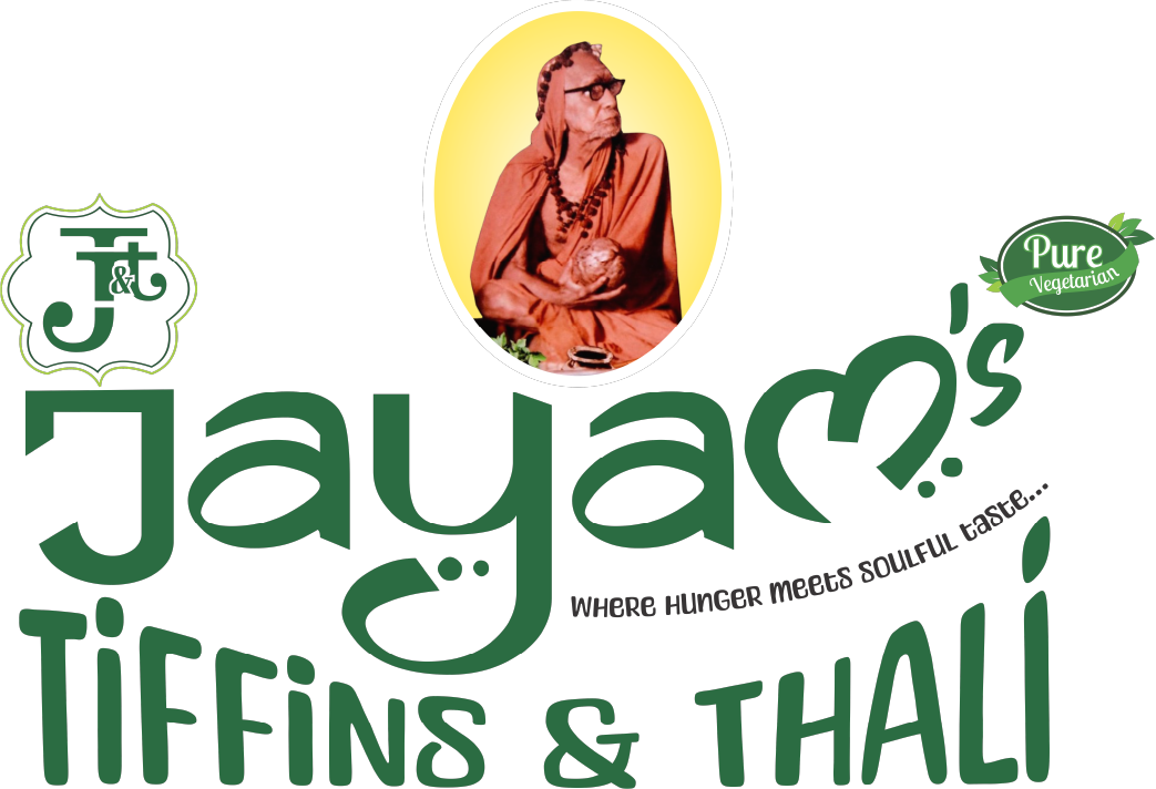 Jayam's Tiffins and Thali logo top - Homepage