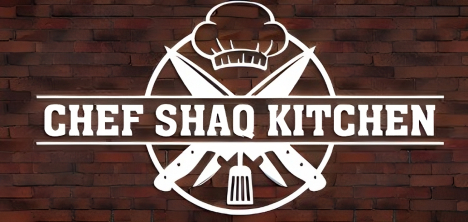 Chef Shaq Kitchen logo top - Homepage