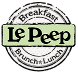 Le Peep Cafe - Mount Prospect logo top - Homepage