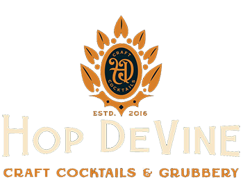 Hop DeVine logo top - Homepage
