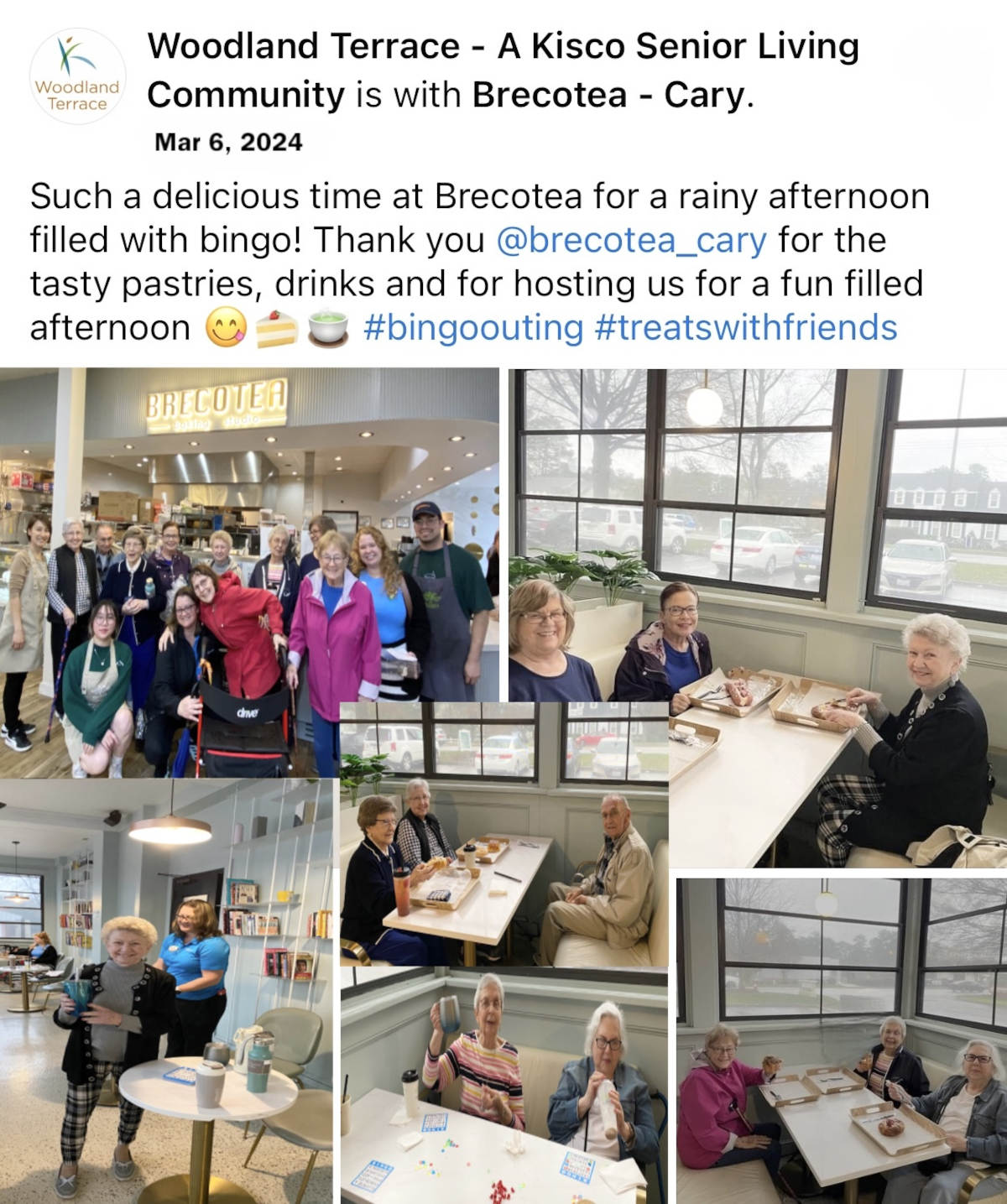 Brecotea Loves Seeing Seniors Enjoying, Virginia.